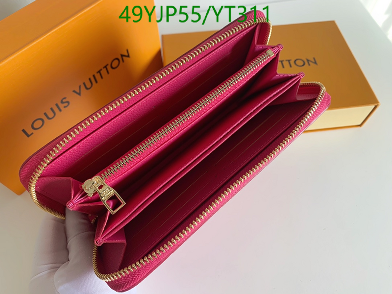 LV Bags-(4A)-Wallet-,Code: YT311,$ 64USD