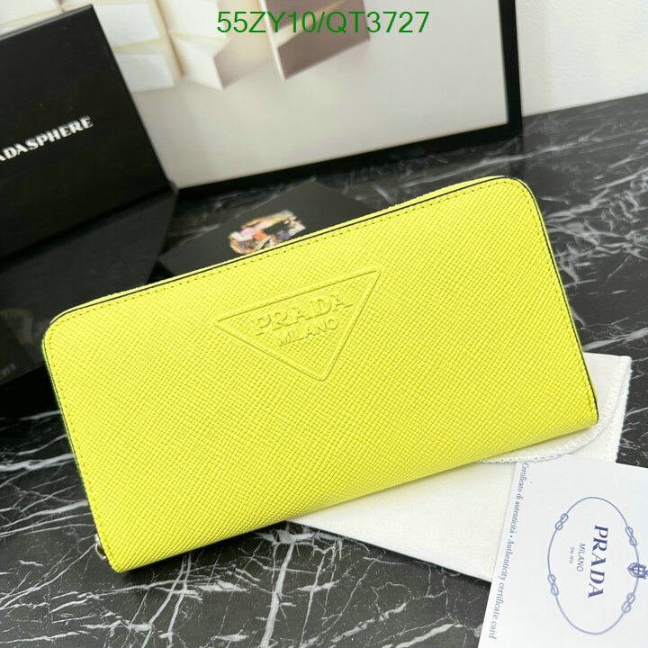 Prada Bag-(4A)-Wallet- Code: QT3727 $ 72USD
