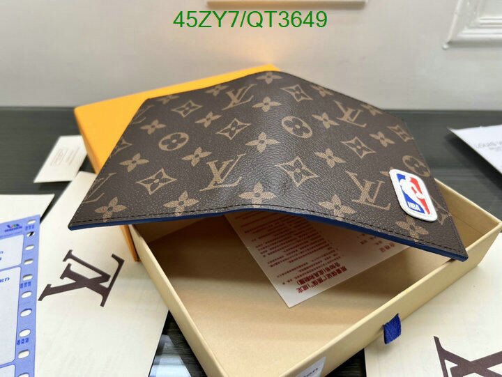 LV Bag-(4A)-Wallet- Code: QT3649 $ 59USD