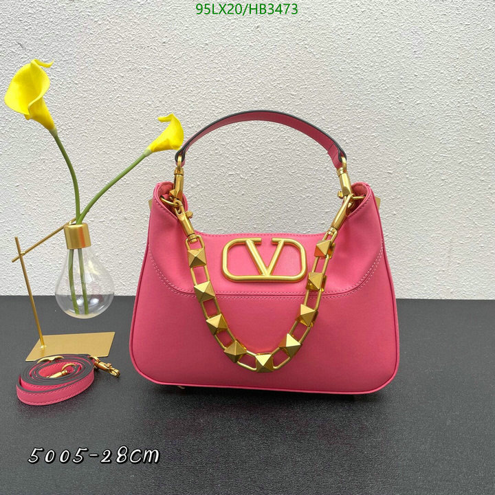 Valentino Bag-(4A)-Handbag-,Code: HB3473,$ 124USD