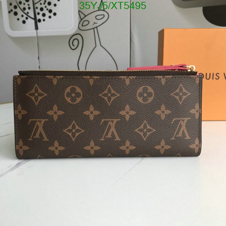 LV Bags-(4A)-Wallet-,Code: XT5495,$ 46USD