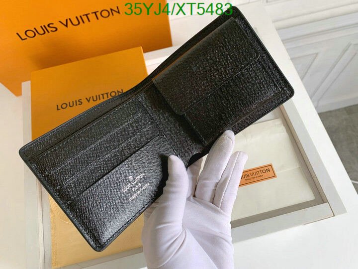 LV Bags-(4A)-Wallet-,Code: XT5483,$ 46USD