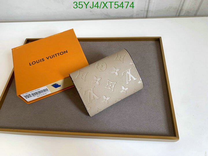 LV Bags-(4A)-Wallet-,Code: XT5474,$ 46USD