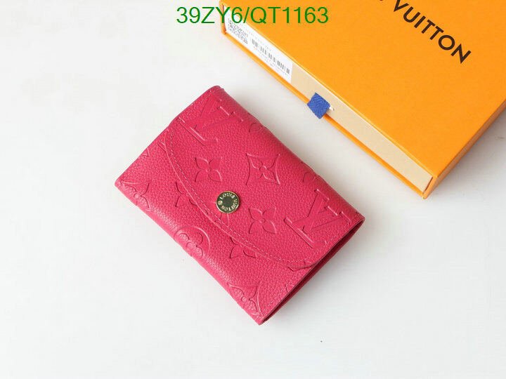 LV Bag-(4A)-Wallet- Code: QT1163 $ 51USD
