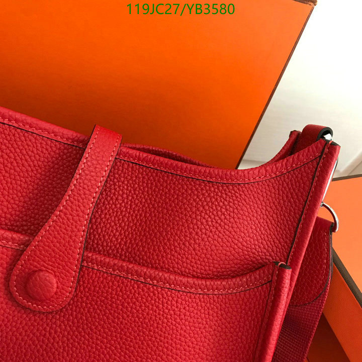 Hermes Bag-(4A)-Evelyne-,Code: YB3580,$ 155USD