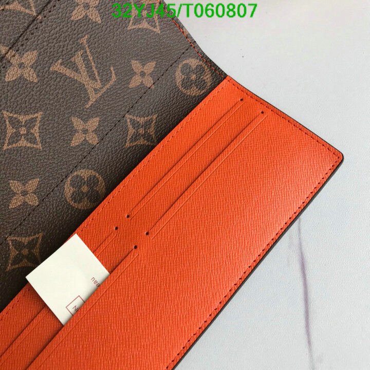 LV Bags-(4A)-Wallet-,Code: T060807,$ 42USD