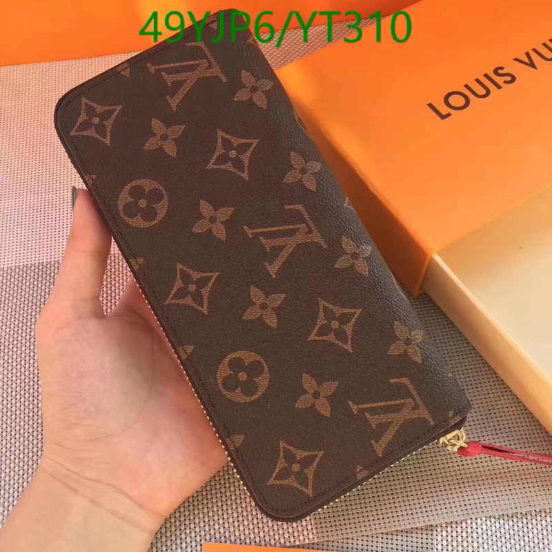 LV Bags-(4A)-Wallet-,Code: YT310,$ 64USD