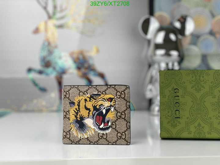Gucci Bag-(4A)-Wallet-,Code: XT2708,$ 51USD
