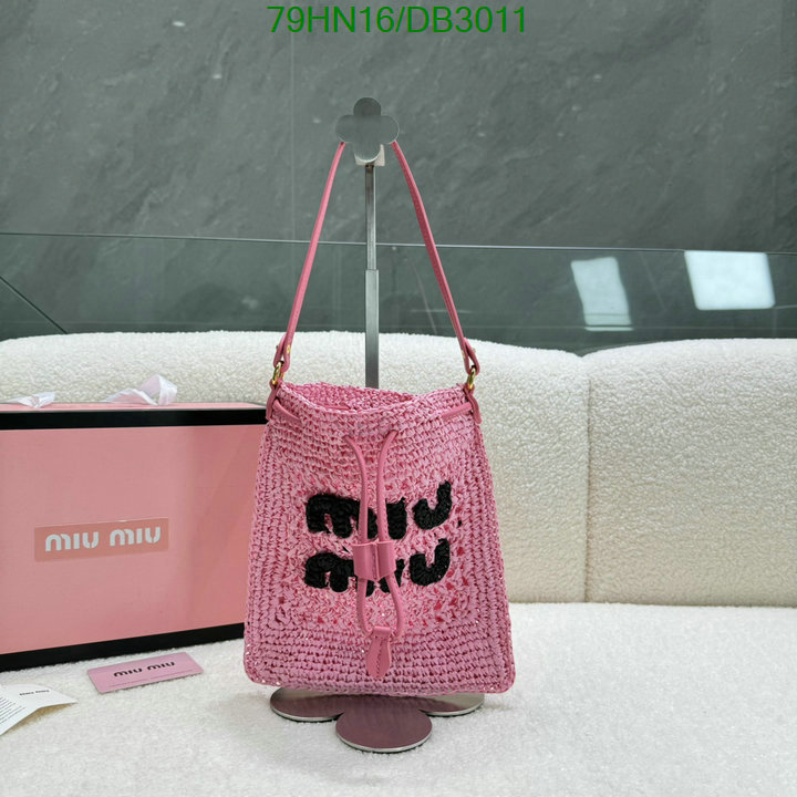 Miu Miu Bag-(4A)-Handbag- Code: DB3011 $ 103USD