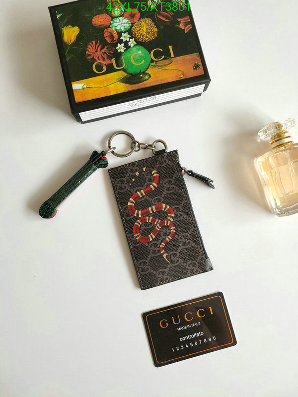 Gucci Bag-(4A)-Wallet-,Code: XT3801,$ 55USD