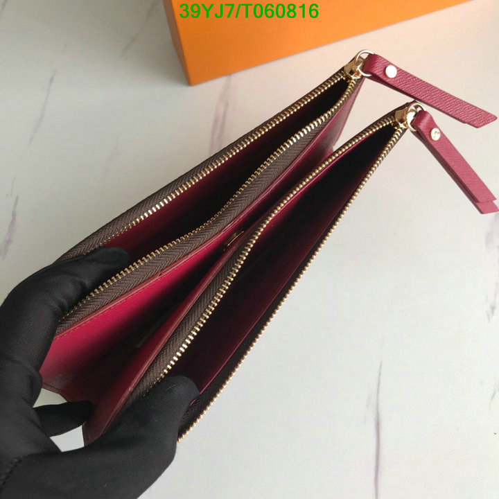 LV Bags-(4A)-Wallet-,Code: T060816,$ 51USD