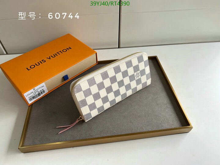 LV Bag-(4A)-Wallet- Code: RT4390 $ 51USD
