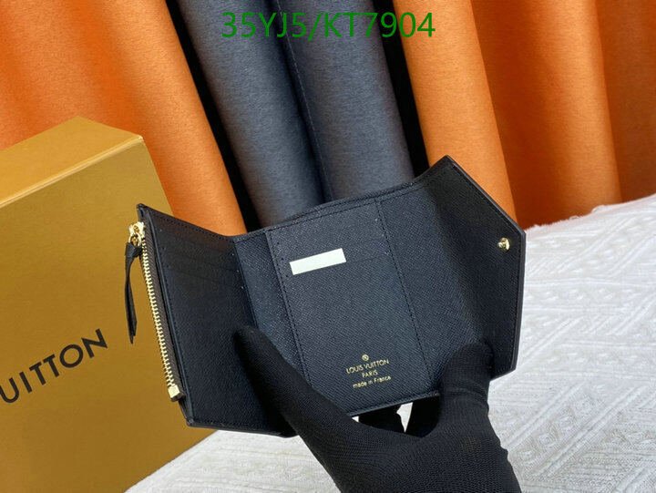 LV Bag-(4A)-Wallet- Code: KT7904 $ 46USD