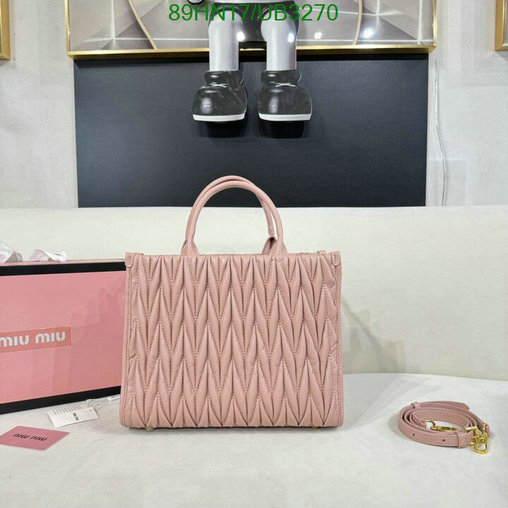 Miu Miu Bag-(4A)-Handbag- Code: UB3270 $ 116USD