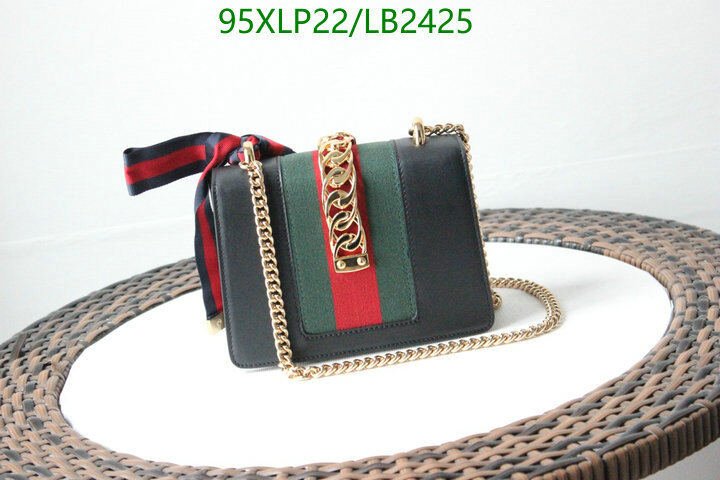 Gucci Bag-(4A)-Diagonal-,Code: LB2425,$ 124USD