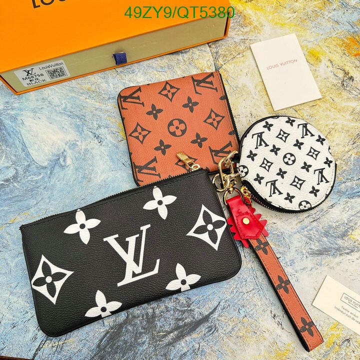 LV Bag-(4A)-Wallet- Code: QT5380 $ 64USD