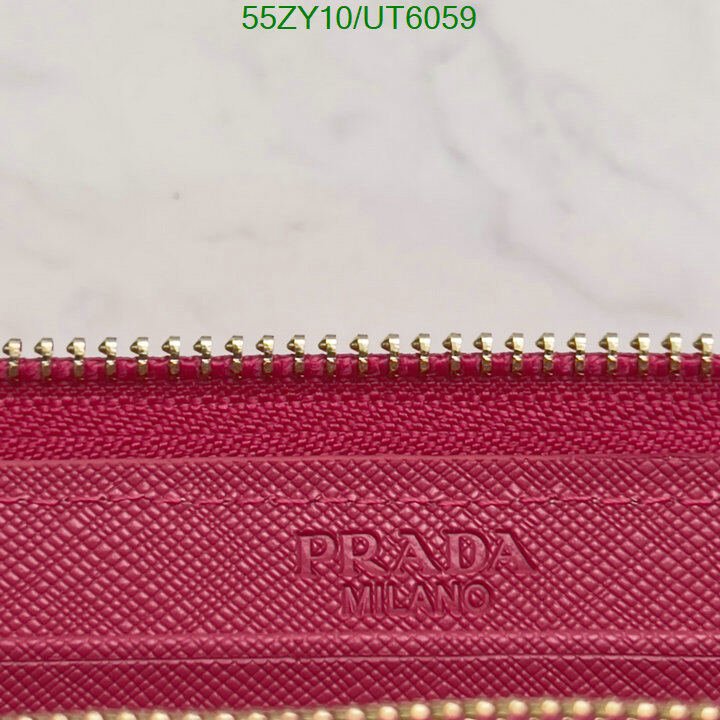 Prada Bag-(4A)-Wallet- Code: UT6059 $ 72USD