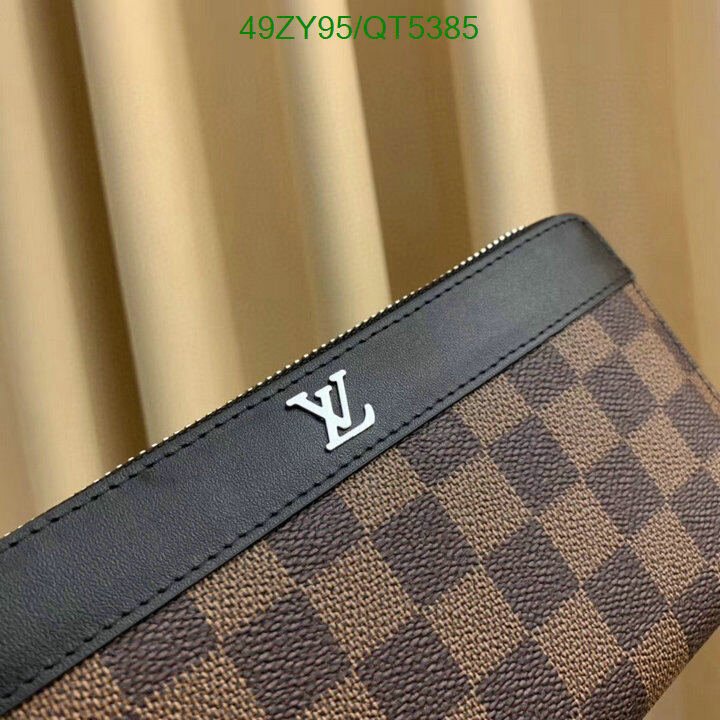 LV Bag-(4A)-Wallet- Code: QT5385 $ 64USD