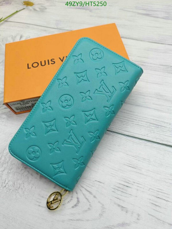 LV Bags-(4A)-Wallet-,Code: HT5250,$ 64USD