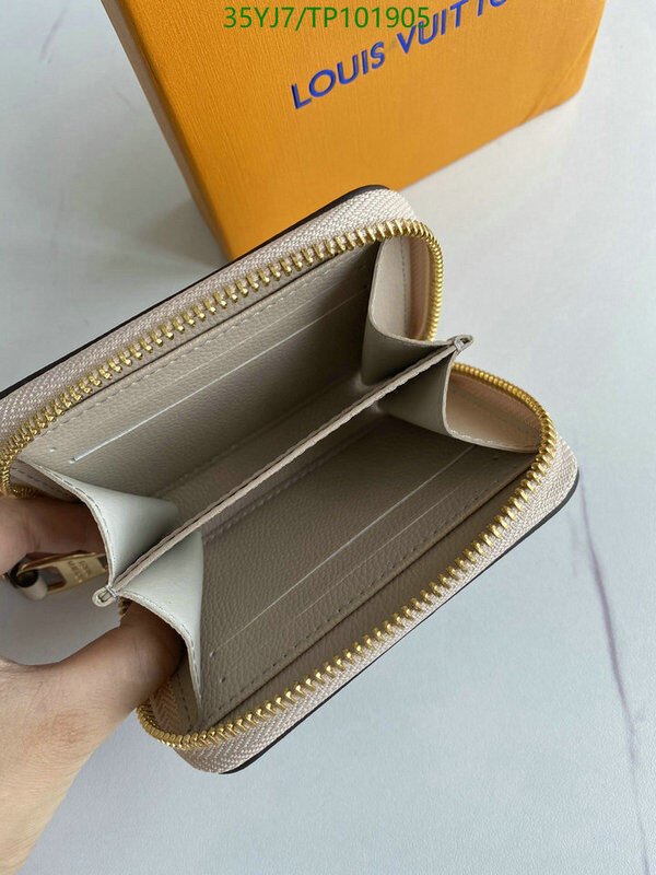 LV Bags-(4A)-Wallet-,Code: TP101905,$ 46USD