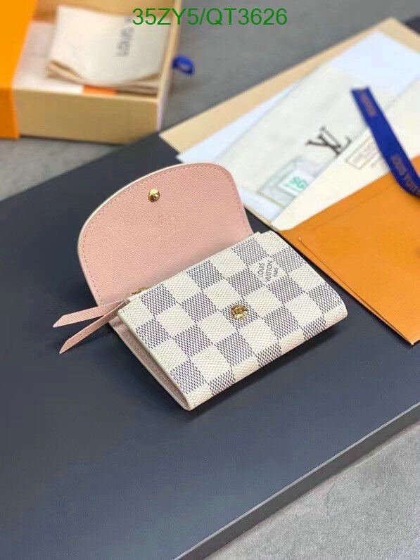 LV Bag-(4A)-Wallet- Code: QT3626 $ 46USD