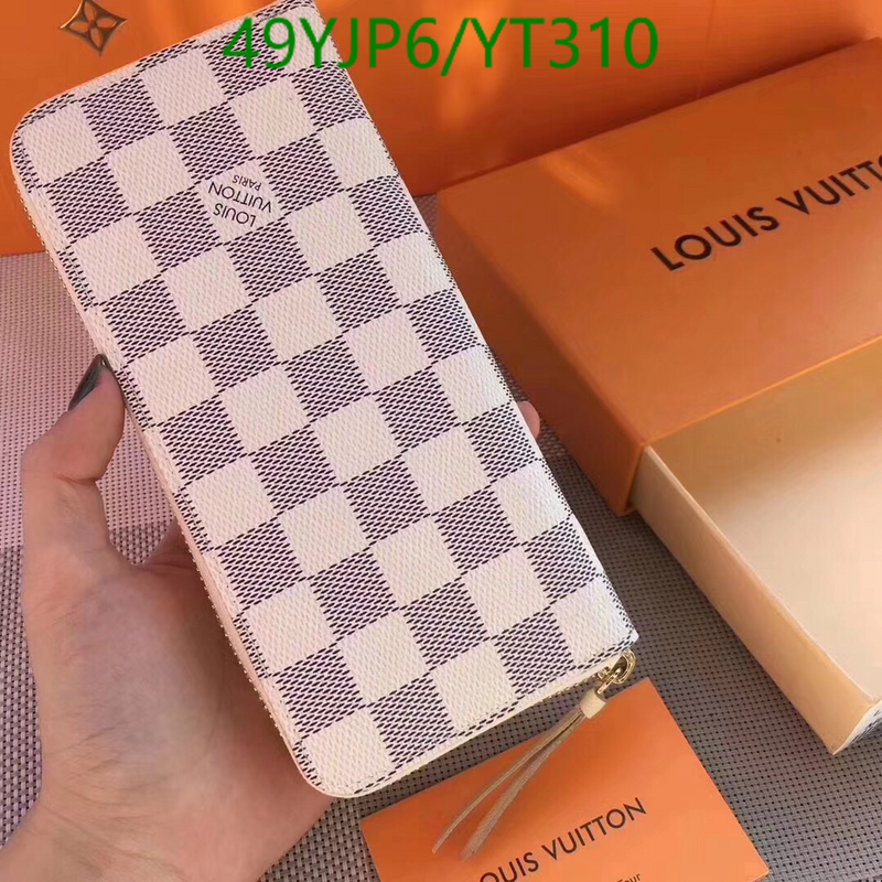 LV Bags-(4A)-Wallet-,Code: YT310,$ 64USD