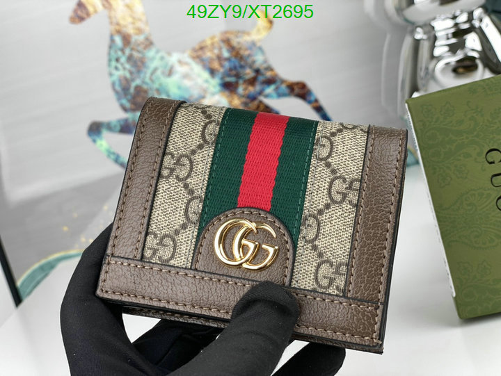 Gucci Bag-(4A)-Wallet-,Code: XT2695,$ 64USD