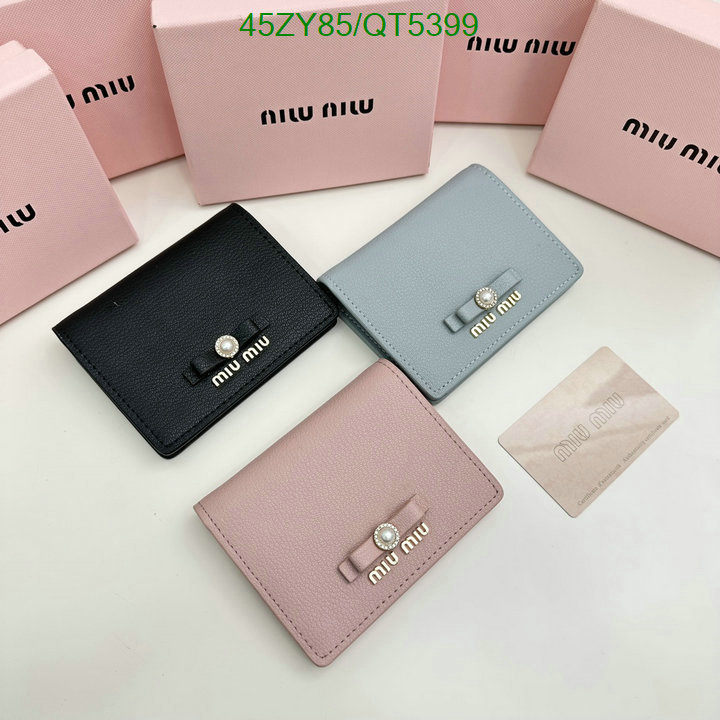 Miu Miu Bag-(4A)-Wallet- Code: QT5399 $ 59USD