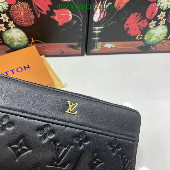 LV Bag-(4A)-Wallet- Code: QT5393 $ 64USD