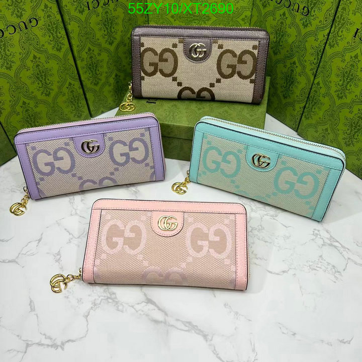 Gucci Bag-(4A)-Wallet-,Code: XT2690,$ 72USD
