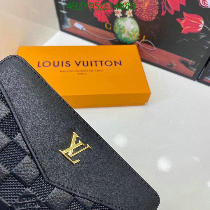 LV Bags-(4A)-Wallet-,Code: LT4888,$ 64USD