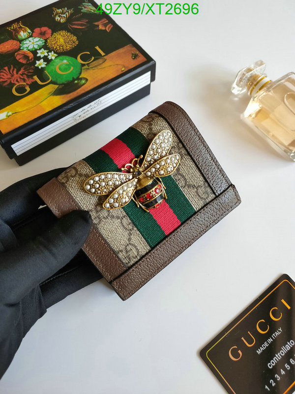 Gucci Bag-(4A)-Wallet-,Code: XT2696,$ 64USD