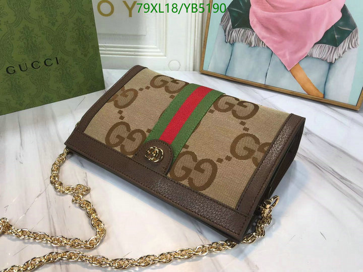 Gucci Bag-(4A)-Ophidia-G,Code: YB5190,$ 103USD