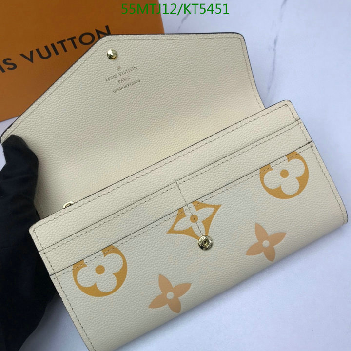 LV Bags-(4A)-Wallet-,Code: KT5451,$ 72USD
