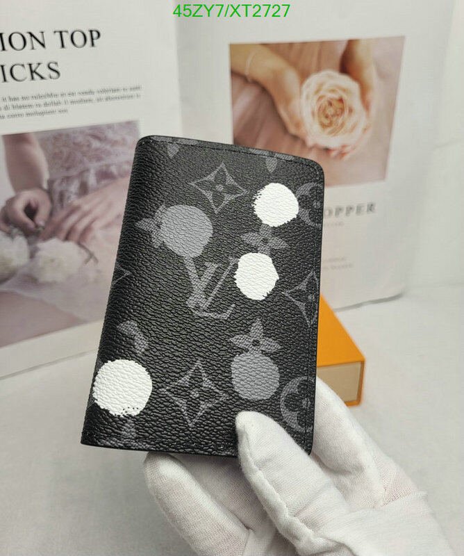 LV Bags-(4A)-Wallet-,Code: XT2727,$ 59USD