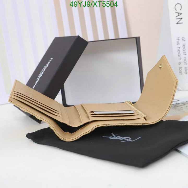 YSL Bag-(4A)-Wallet-,Code: XT5504,$ 64USD