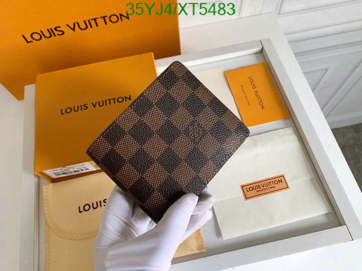 LV Bags-(4A)-Wallet-,Code: XT5483,$ 46USD