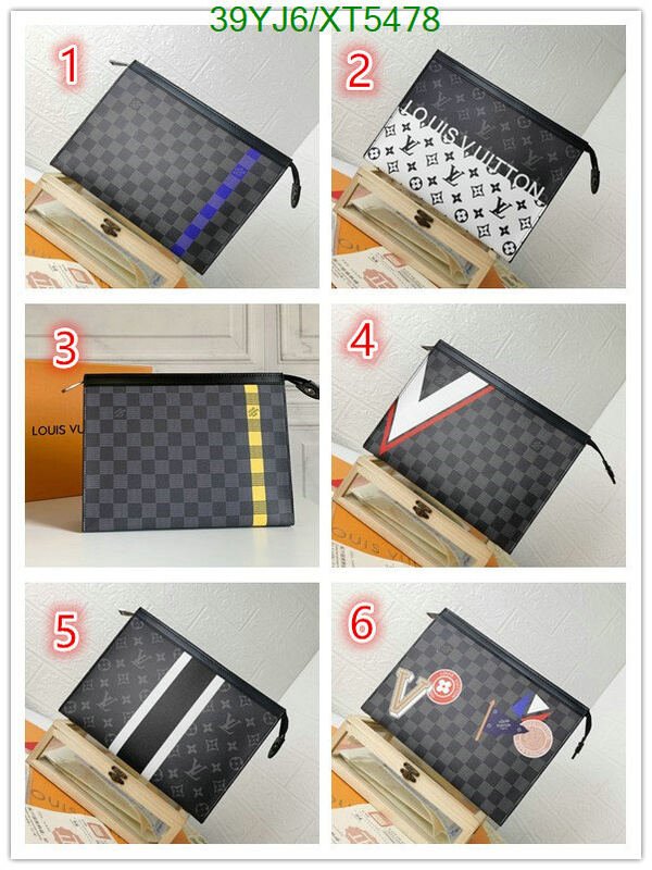 LV Bags-(4A)-Wallet-,Code: XT5478,$ 51USD