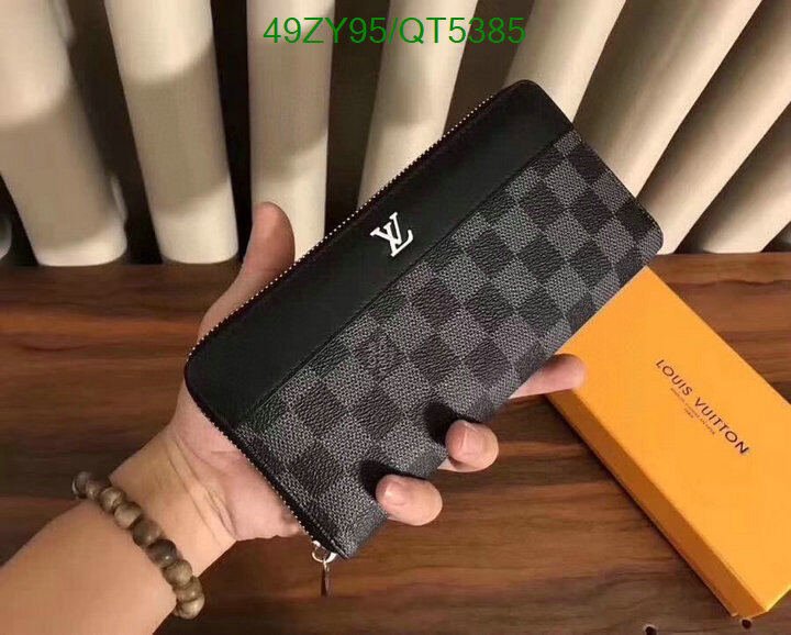 LV Bag-(4A)-Wallet- Code: QT5385 $ 64USD