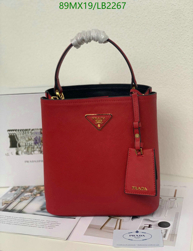 Prada Bag-(4A)-Diagonal-,Code: LB2267,$ 116USD