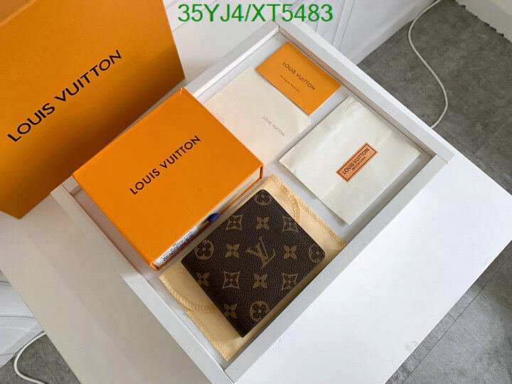LV Bags-(4A)-Wallet-,Code: XT5483,$ 46USD