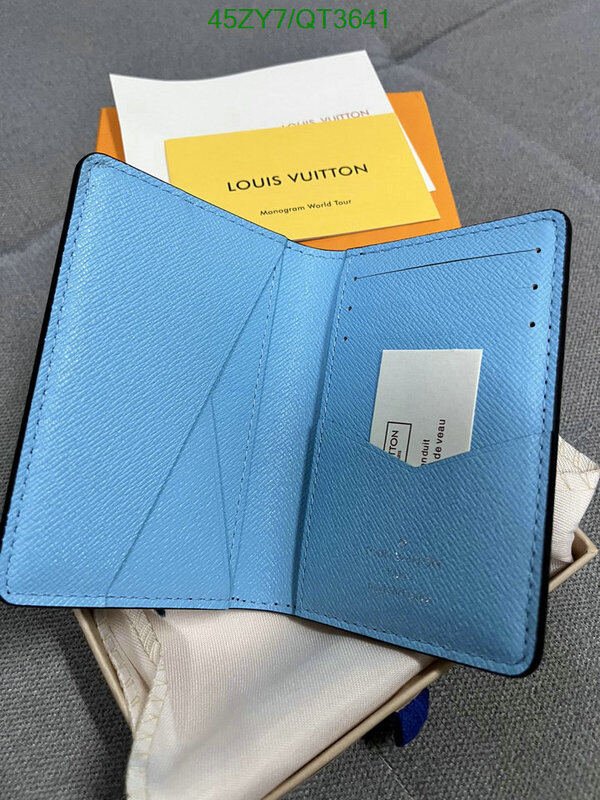 LV Bag-(4A)-Wallet- Code: QT3641 $ 59USD