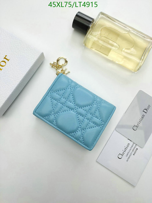 Dior Bags-(4A)-Wallet- Code: LT4915 $ 59USD