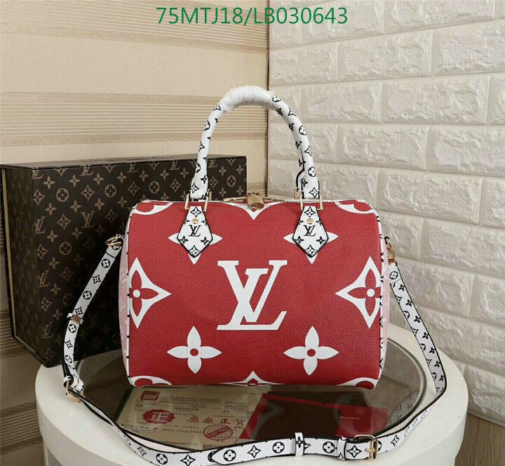 LV Bags-(4A)-Speedy-,Code: LB030643,$ 98USD