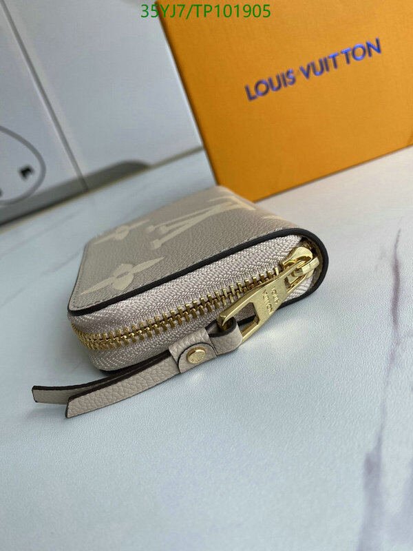 LV Bags-(4A)-Wallet-,Code: TP101905,$ 46USD