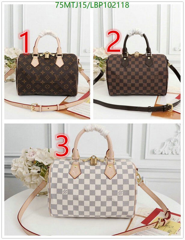 LV Bags-(4A)-Speedy-,Code: LBP102118,$ 98USD
