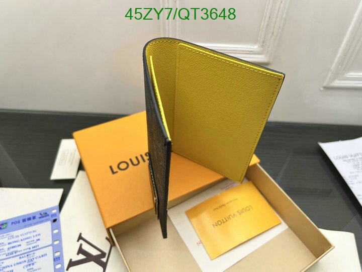 LV Bag-(4A)-Wallet- Code: QT3648 $ 59USD