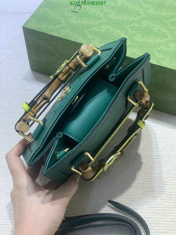 Gucci Bag-(4A)-Diana-Bamboo-,Code: HB3587,$ 120USD