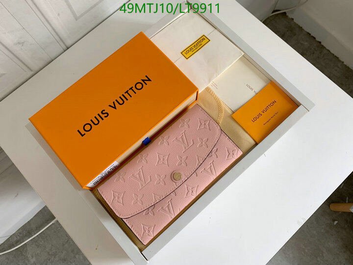 LV Bags-(4A)-Wallet-,Code: LT9911,$ 64USD