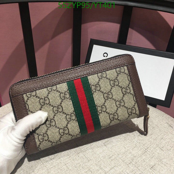 Gucci Bag-(4A)-Wallet-,Code: YT401,$ 72USD
